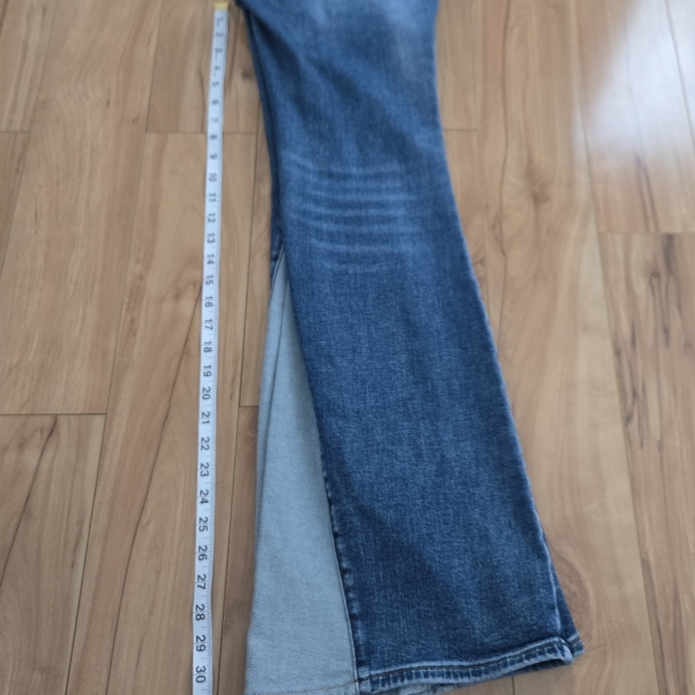 Judy Blue Flare Fit Inseam Panel High Rise Jeans Size 11/30. - Picture 12 of 15